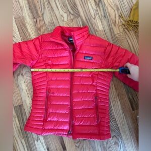 Patagonia Red Puffer Jacket